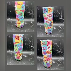 **NEW** 20oz Anti-valentines day conversational candy tumbler
